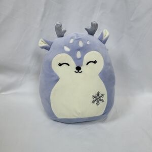 Squishmallows Farryn The Purple Fawn Silver Details 10-Inch Christmas Plush‎ Toy